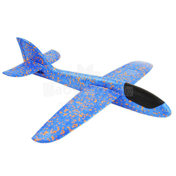 Ikonka Art.KX7839 Lidmašīna planieris polistirola jauktā krāsā 49,5cm