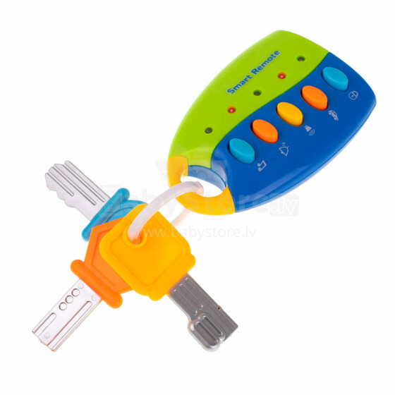 Ikonka Art.KX6944 Car keys with remote control interactive toy