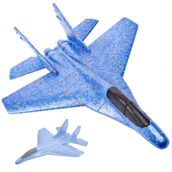 Ikonka Art.KX7418 Planierisma lidmašīna polistirola strūklas 44cm