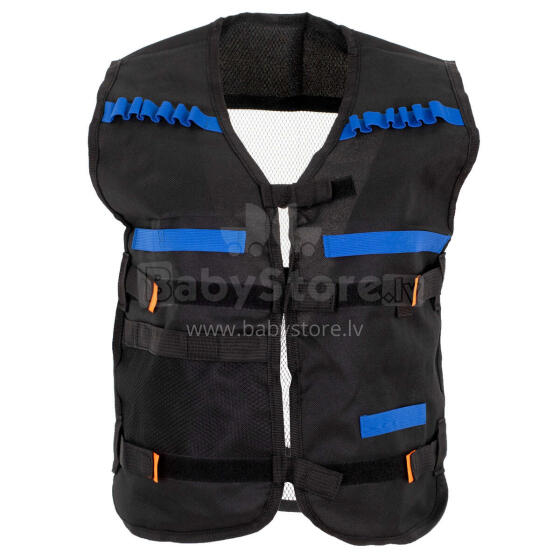 Ikonka Art.KX7447 Taktiskā kaujas veste Nerf šāvēju piederumiem