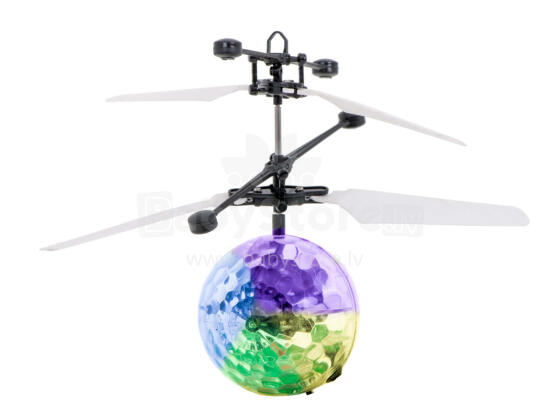Ikonka Art.KX6685 LED lidojošā disko bumba + sensors