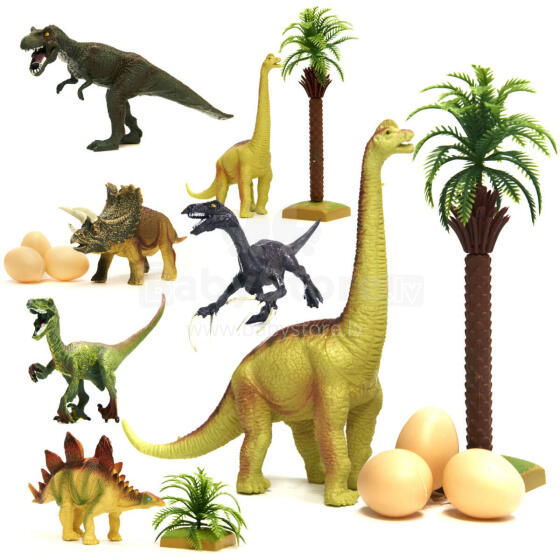 Ikonka Art.KX6397 Dinozauru figūru komplekts 14el.