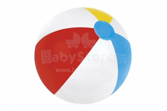 Ikonka Art.KX6081 BESTWAY 31021 Beach colour inflatable ball 51cm