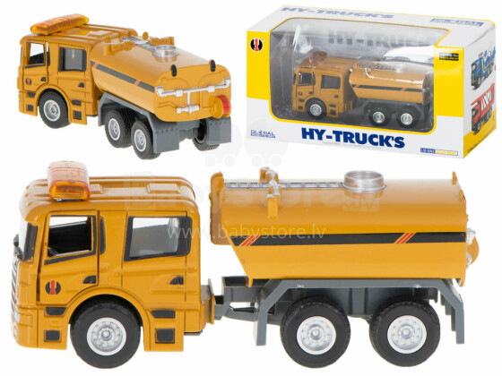 Ikonka Art.KX5930 Cisternų sunkvežimio metalinis liejimo modelis 1:50 HY-TRUCK'S
