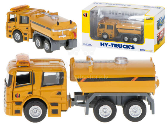 Ikonka Art.KX5930 Cisternu automašīnas metāla modelis 1:50 HY-TRUCK's