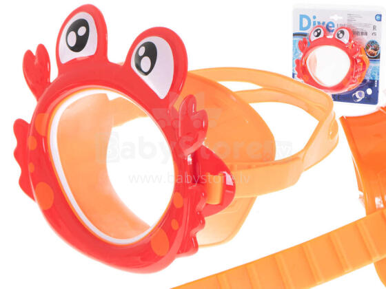 Ikonka Art.KX5569 Niršanas maskas brilles bērniem krabju šķirnes bērniem