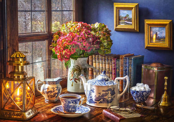Ikonka Art.KX4785 CASTORLAND Puzzle 500el. Tējas laiks