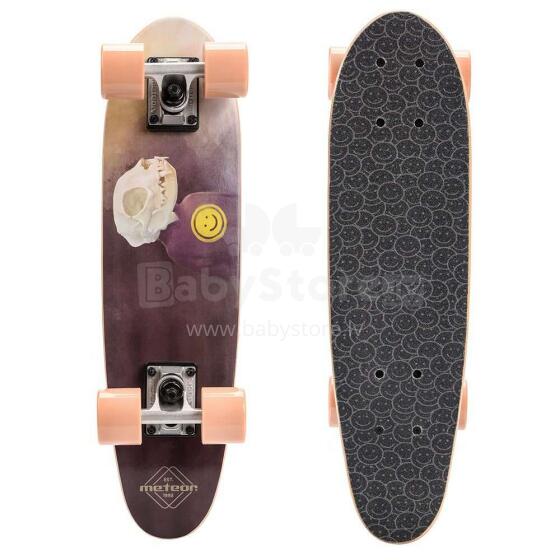 Meteor® Penny Board  Art.22591 SMILE  Детская роликовая доска (Скейтборд)