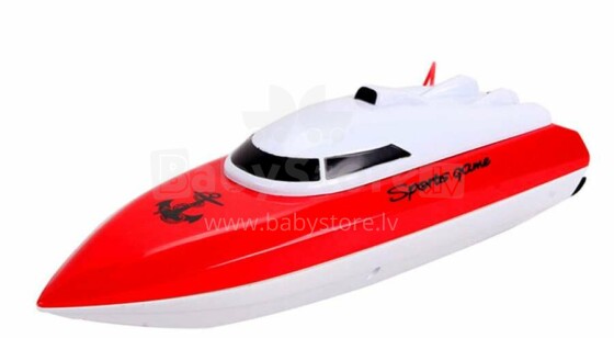 Ikonka Art.KX9723_3 RC boat 4CH mini CP802 red