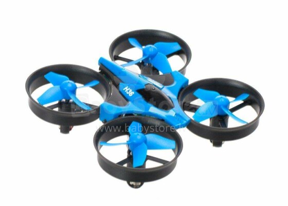 Ikonka Art.KX9891_1 Dron RC JJRC H36 mini 2.4GHz 4CH 6 asu drons ar dronu
