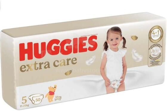 Huggies Extra Care Art.BL041578132 подгузники 5 размер 12-22 kг 50 шт.