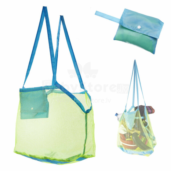 Ikonka Art.KX5867 Beach net bag shopping toys large XXL