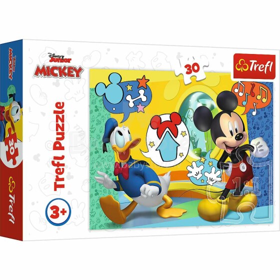 TREFL DISNEY Puzzle Mickey, 30 pcs