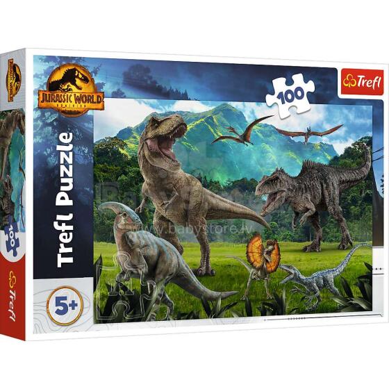 TREFL JURASSIC PARK Puzle, 100 gab.