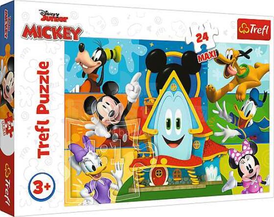 TREFL Art.43515 MICKEY MOUSE Maxi puzle, 24 gab.