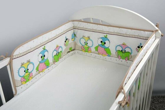 ANKRAS Art.PAP000012  Bērnu gultiņas aizsargapmale 180 cm
