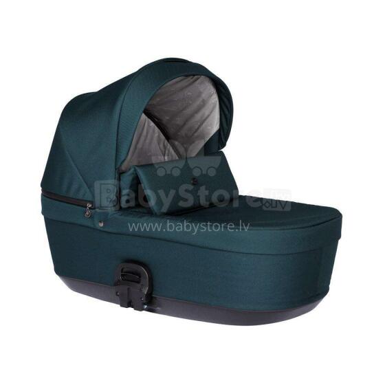NordBaby Active Plus Emerald Green Art.263488  Комплект люлька+прогулочный блок+сумка