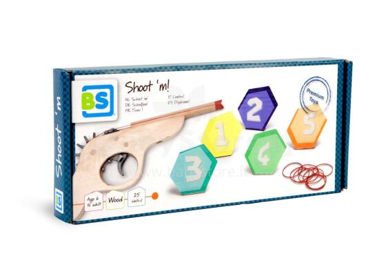 BS Toys Deluxe Art.GA409 šaušanas spēle ar mēķiem