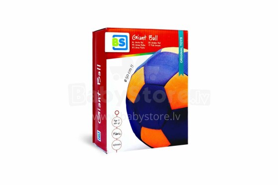Bs toys - giant ball Art.GA420 Ülisuur täispuhutav pall, 50 cm