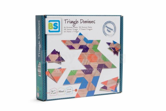 Triangle domino game
