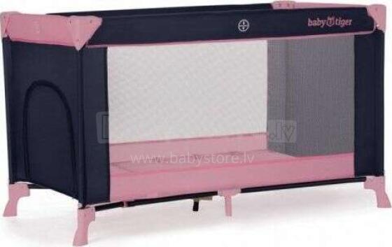 Baby Tiger Viki Art.BLVIKI00PNK0000 Travel crib
