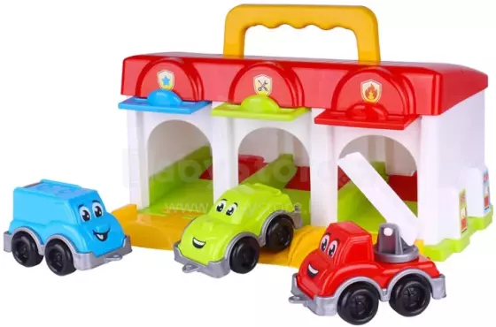 Technok Toys Garage  Art.8416 Komplekts garaža ar mašīnam