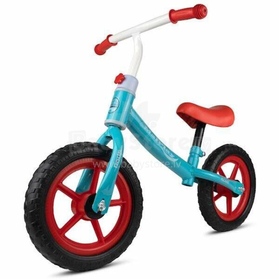 Ikonka Art.KX4731_2 Vaikų krosinis dviratis raudonai mėlynas