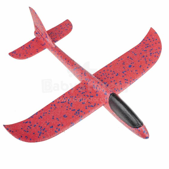 Ikonka Art.KX7840_2 Szybowiec samolot styropianowy 47x49cm czerwony