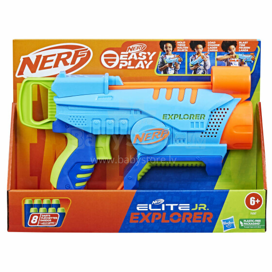 NERF Art.F6367 Elite Junior rotaļu ierocis Explorer