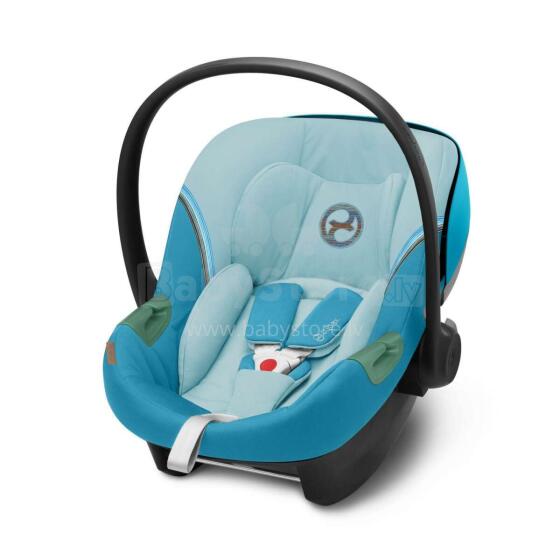 Cybex Aton S2 I-Size Art.272697 Beach Blue 45-87cm Zīdaiņu autokrēsliņš (0-13 kg)