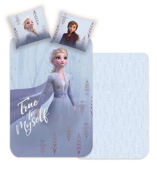 Carbotex Bedding Frozen 100x135/40x60cm Art.FROZ227002-BABY Хлопковое постельное белье  100x135/40x60см