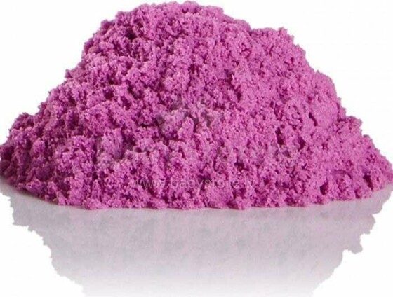 Ikonka Art.KX9568_6 Kinetinis smėlis 1 kg maišelyje, violetinės spalvos