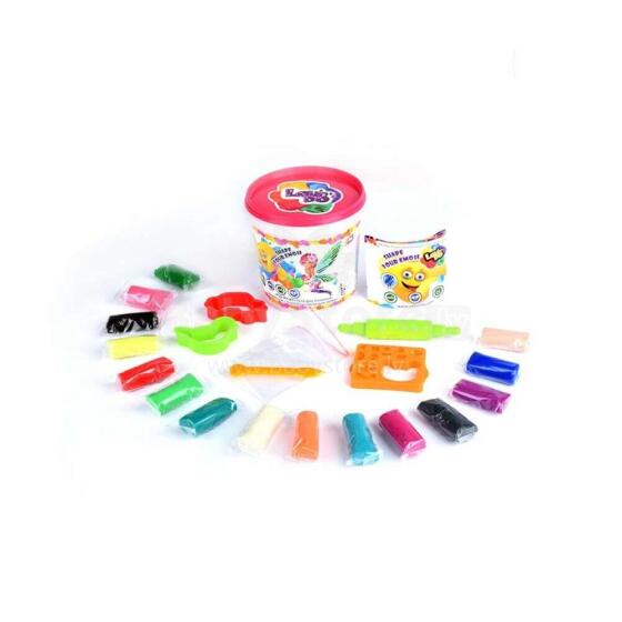 EcoToys City Radošais komplekts Modelēšanas mīkla Play Dough -  Assorti 1 