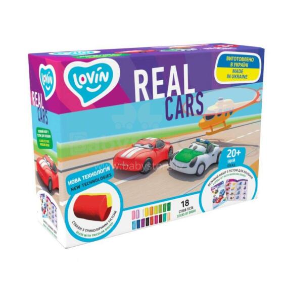 EcoToys City Набор для креатива Тесто для лепки Play Dough - Real Сars 