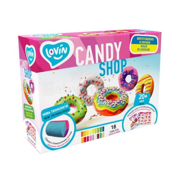 EcoToys City Набор для креатива Тесто для лепки Play Dough - Мастерская сладостей NEW 