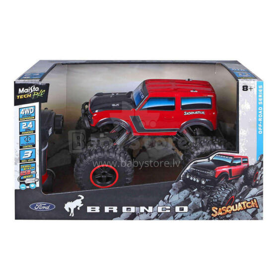 MAISTO TECH 1:10 RC auto Ford Bronco Sasquatch, 81339