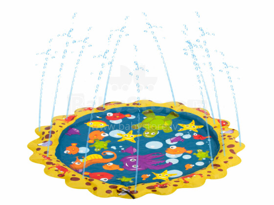 Ikonka Art.KX6661 Water sprinkler mat garden fountain wading pool 100cm