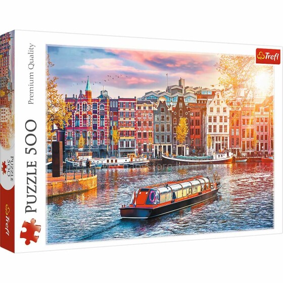 TREFL Puzzle Amsterdam, 500 pcs