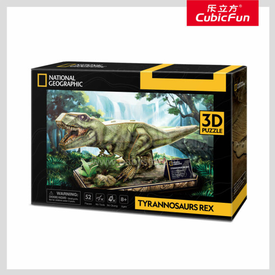 CUBIC FUN National Geographic 3D-palapeli Tyrannosaurus REX