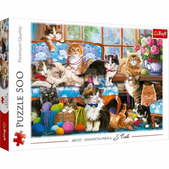 TREFL Puzzle Cats, 500 pcs