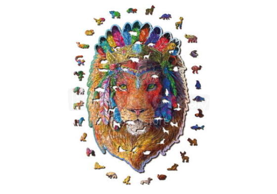 Wooden City Wood Puzzle  Art.HE 0095-XL Koka puzle
