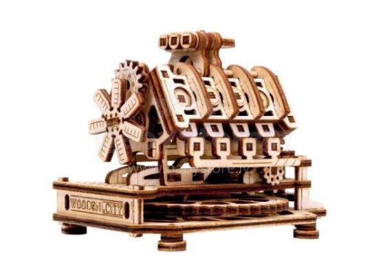 Wooden City Wood Puzzle 3D Art.WR316  Деревянный развивающий пазл