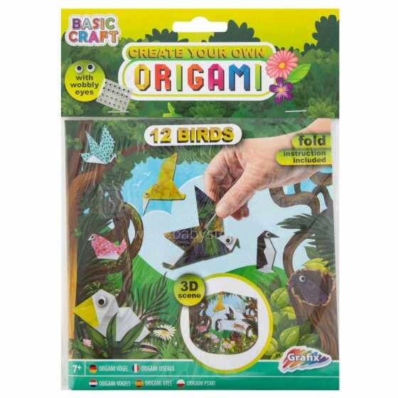 Create Origami  Art.100050 Mini komplekts Origami