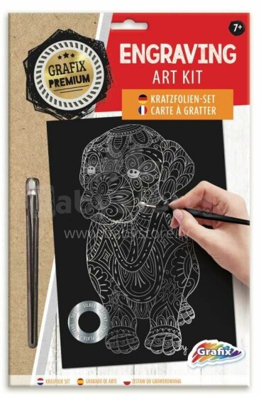 Scratch Art A4 Art.220001/2 Набор для творчества Гравюра