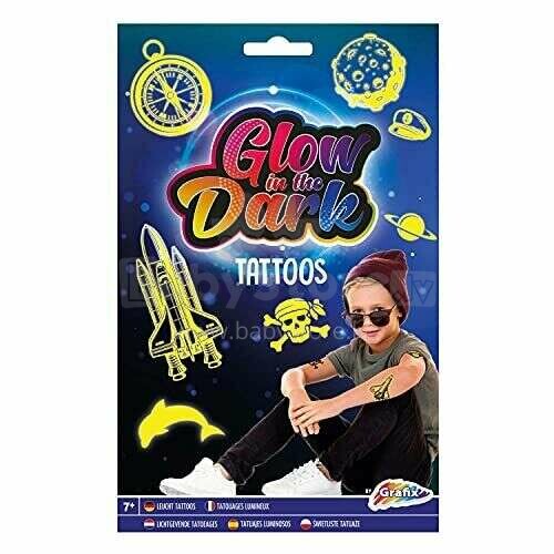Dark Glow Tattoos Art.710003 Komplekts ar tetovējumiem