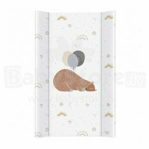 Ceba Baby Strong Pārtinamais Art.212 Matracis BIG BEAR ar stingro pamatni + stiprinājumi gultiņai (50x80 cm)