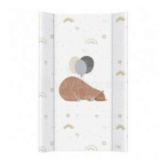 Ceba Baby Strong Pārtinamais Art.212 Матрас для пеленания с твердым основанием BIG BEAR + крепление для кроватки (50x80 cm)