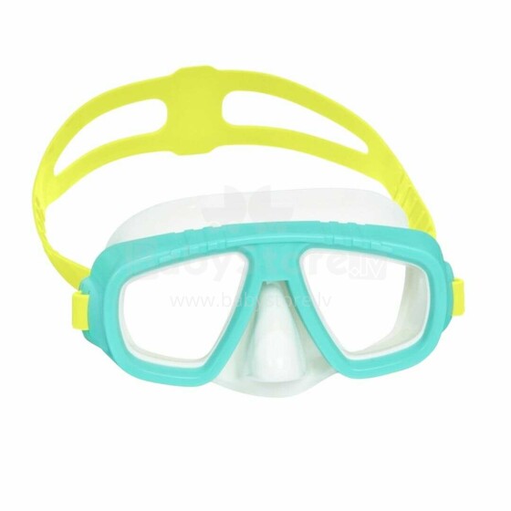 Ikonka Art.KX5010_1 BESTWAY 22011 Niršanas maska peldbrilles zaļas krāsas