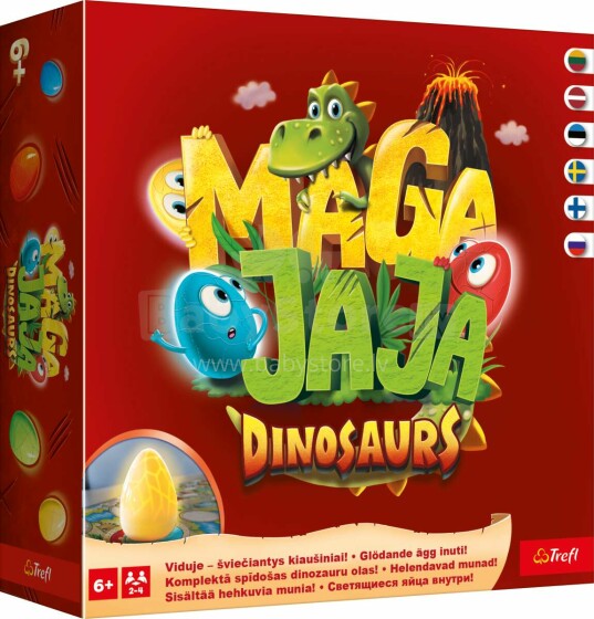 TREFL boardgame Dinosaur Eggs