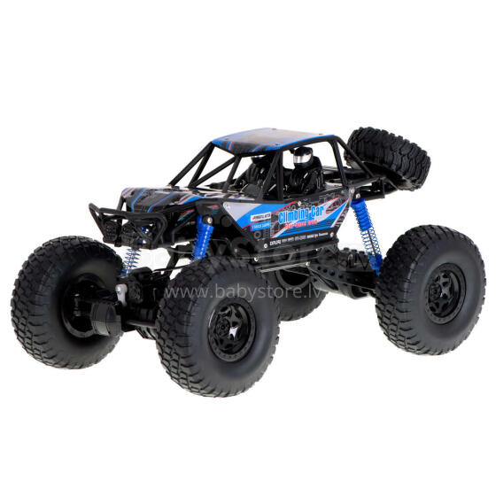 Ikonka Art.KX6704_1 RC Crawler kāpšanas auto 1:10 4WD 48cm zils